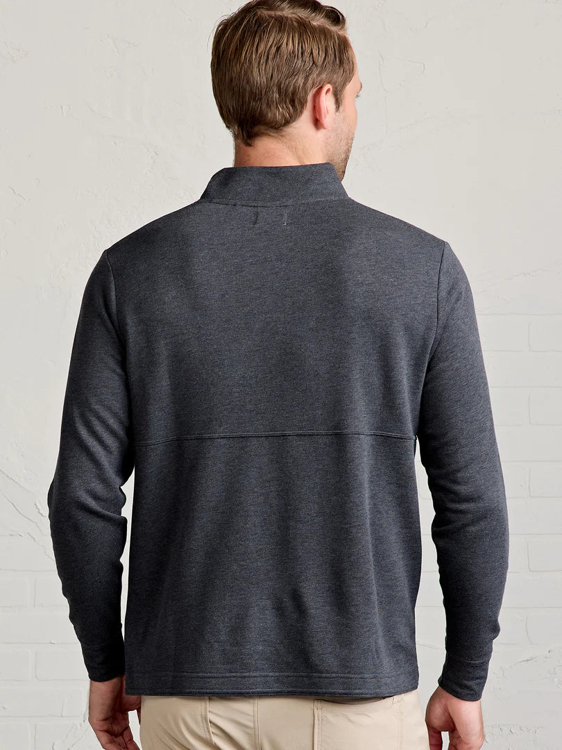 Tasc Stadium French Terry 1/4 Zip - Iron Heather