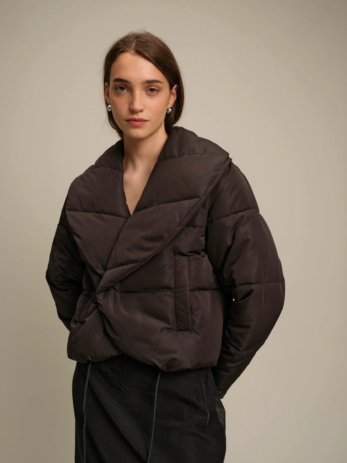 Deluc Gregory Puffer Jacket - Black