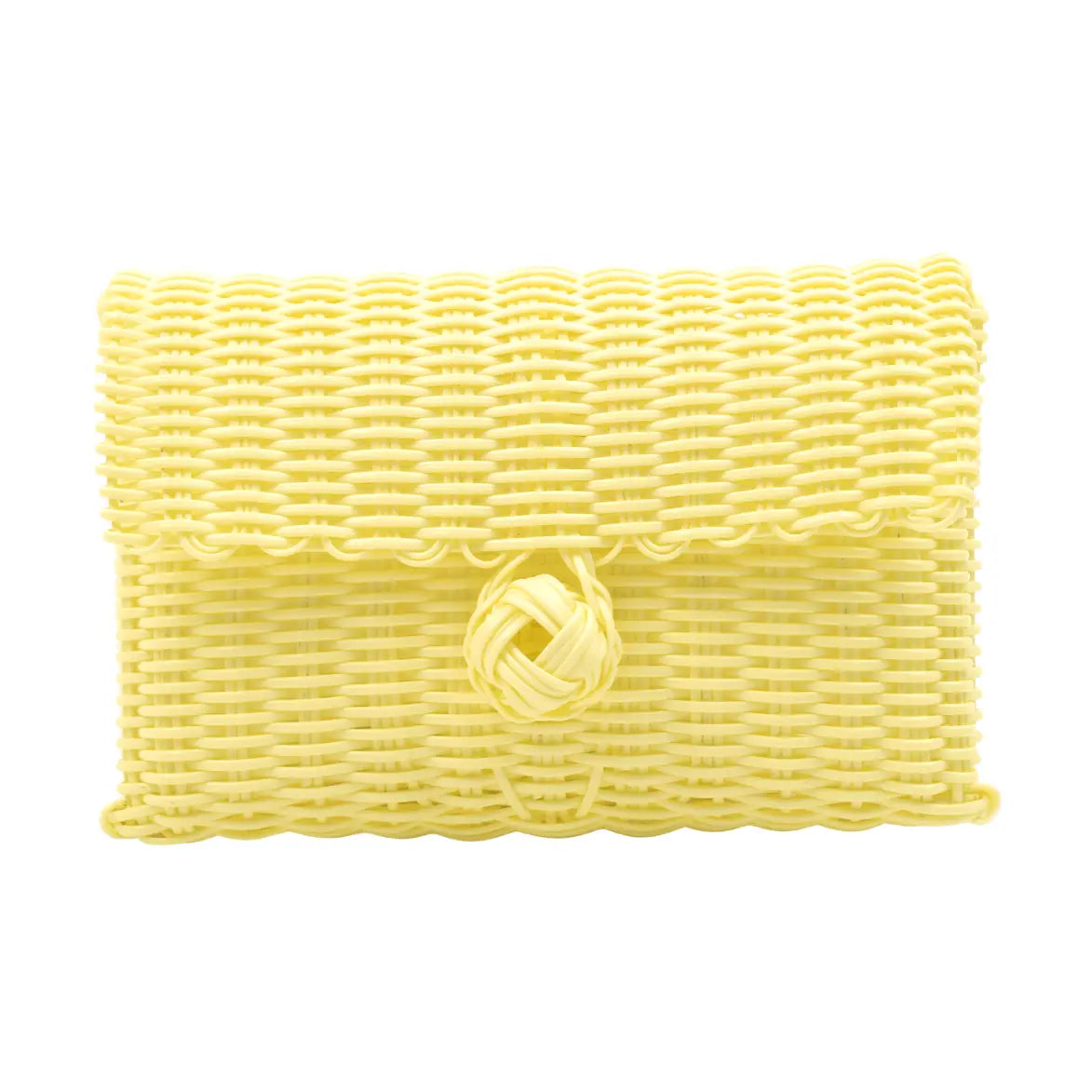 The Lilley Line Clutch - Solid Baby Yellow