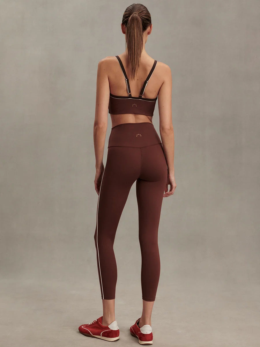 Varley FreeSoft Piped Legging- Brown Stone