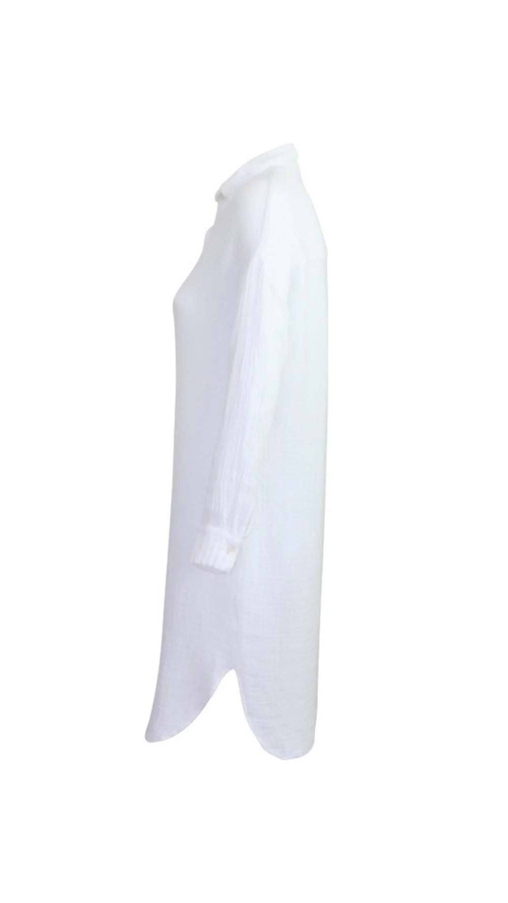 Felecite Boyfriend Tunic - White