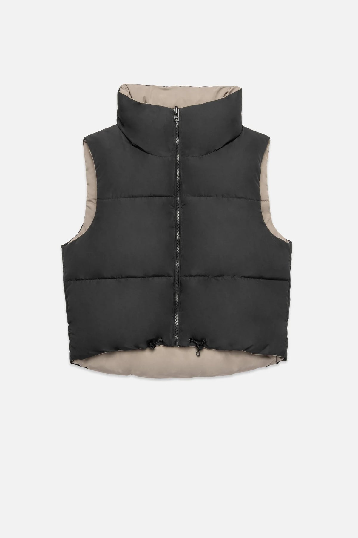 Deluc Kansas Reversible Puffer Gilet - Black