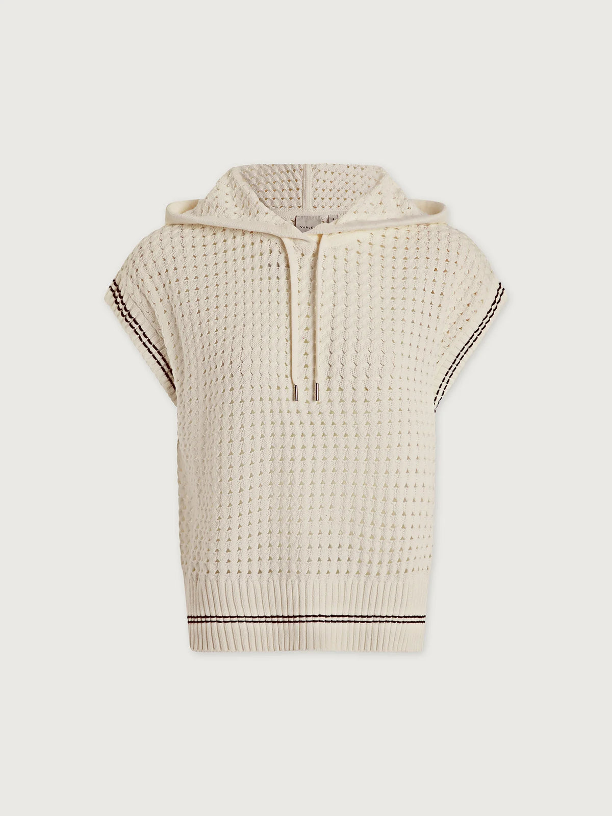Varley Vittoria Knit Hoodie - Snow White