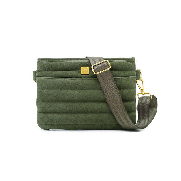 Think Royln Bum Bag 2.0 Suede- Olive Branch