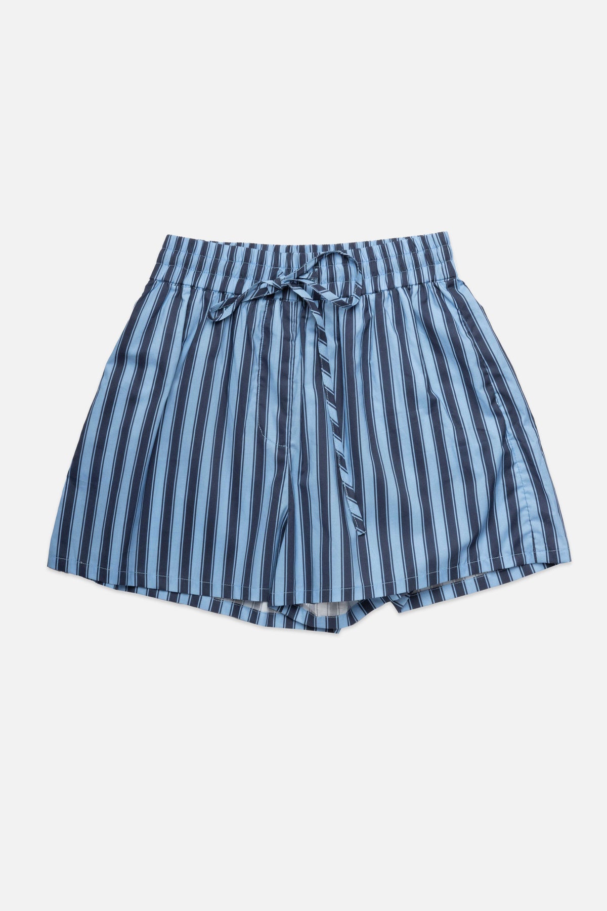 Deluc Nola Short - Striped Blue