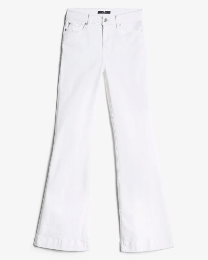 7 For All Mankind Slim Illusion Tailorless Dojo - Luxe White