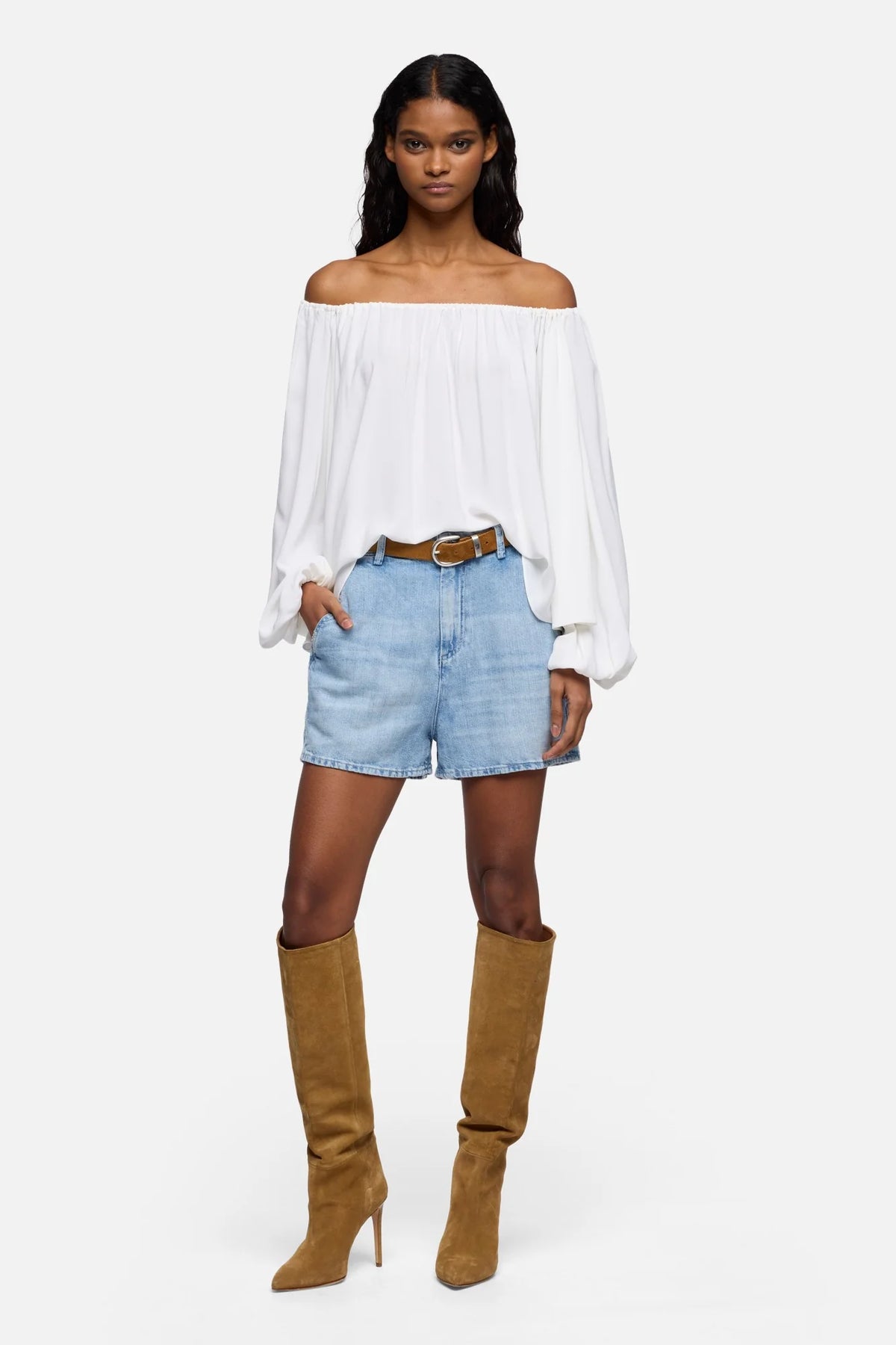 7 For All Mankind Trouser Short - Iris