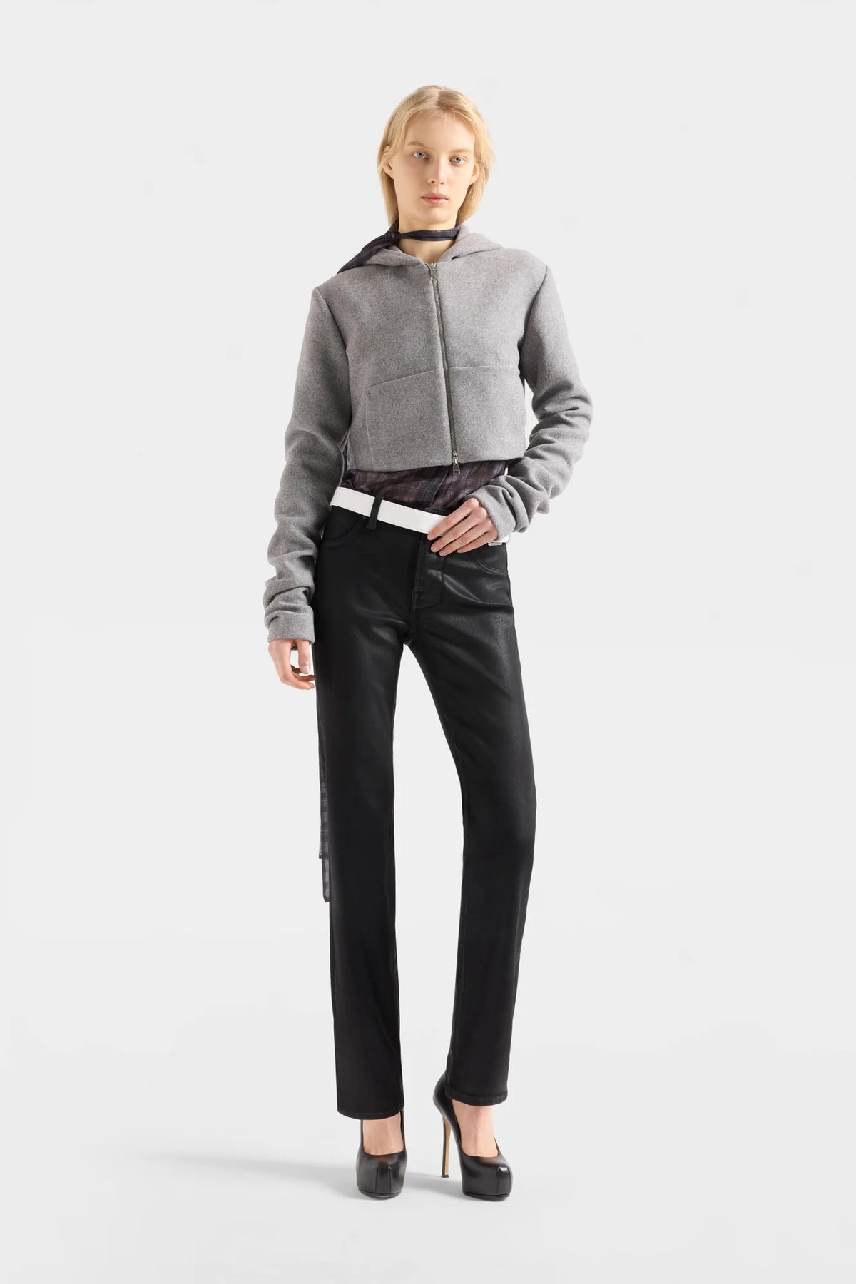 7 For All Mankind The Slim- Coated Denim