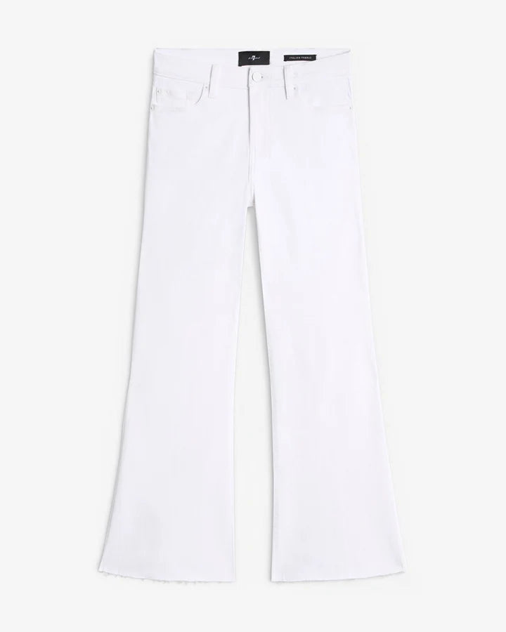 7 For All Mankind Slim Illusion Cropped Dojo - Salt