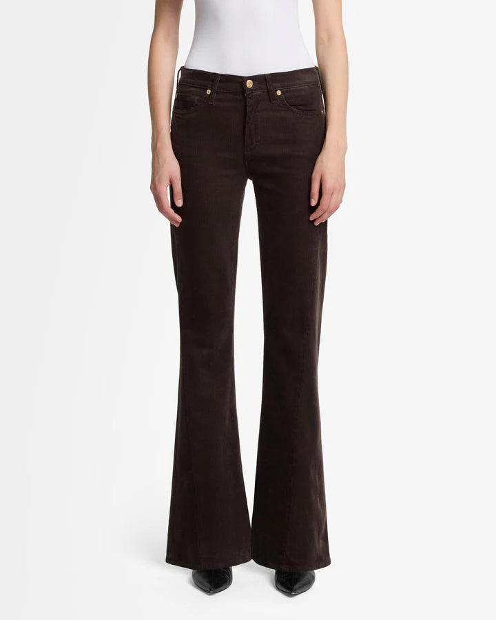 7 For All Mankind Twisted Dojo Tailorless.- Corduroy Coffee