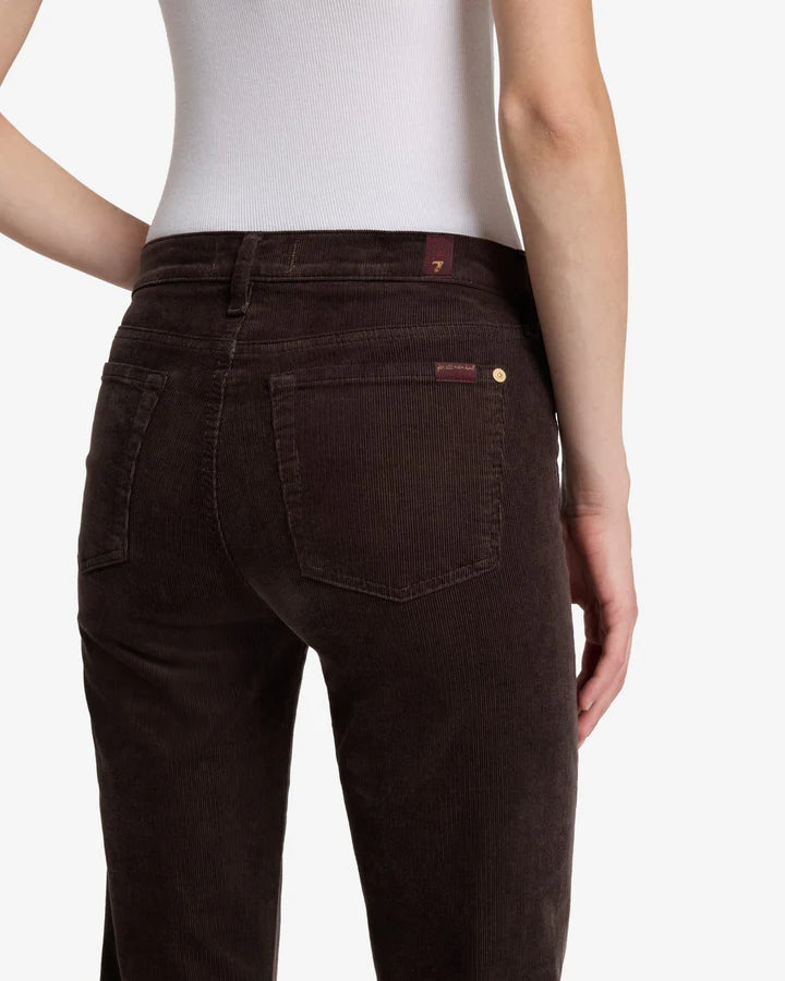 7 For All Mankind Twisted Dojo Tailorless.- Corduroy Coffee