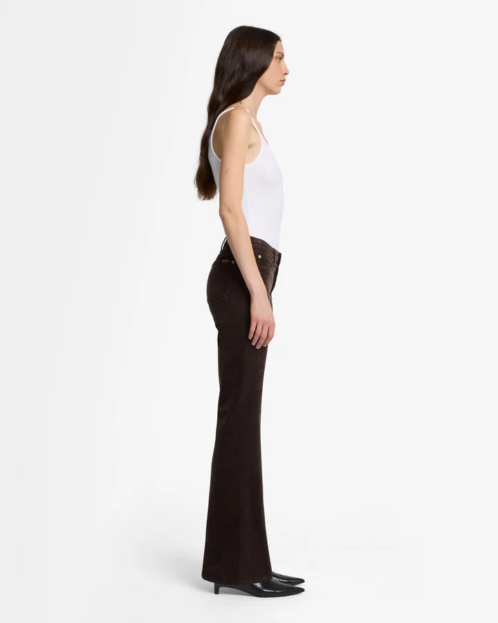 7 For All Mankind Twisted Dojo Tailorless.- Corduroy Coffee