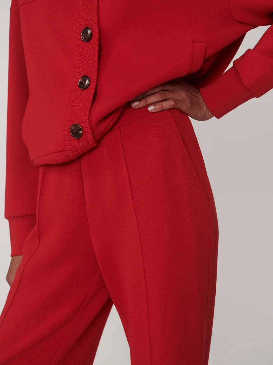 Varley The Wide Leg Pant 28"- Red Marl