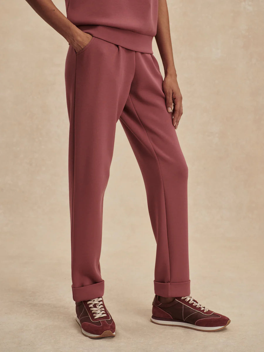 Varley The Rolled Cuff Pant 25- Wild Rhubarb