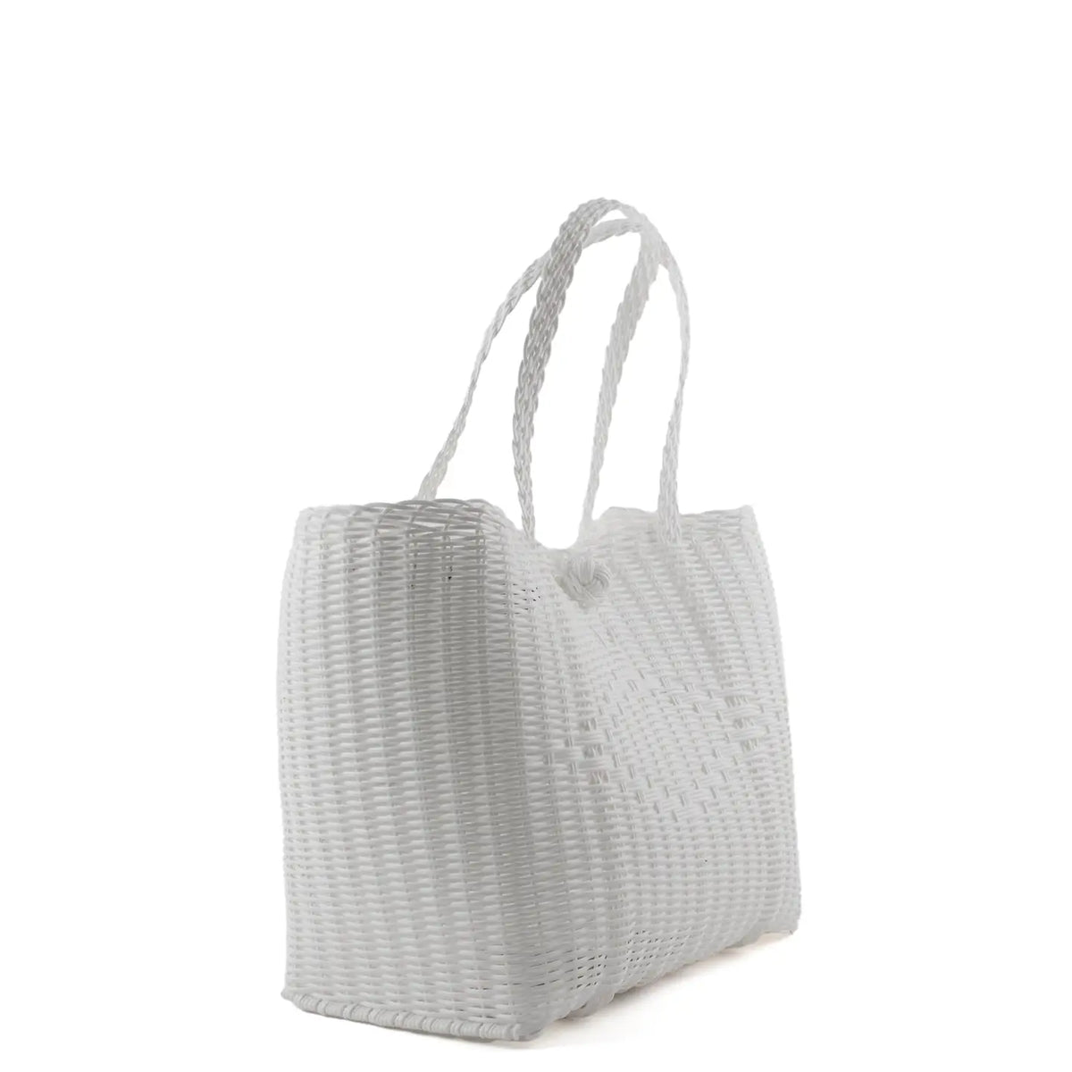 The Lilley Line Small Tote - Solid White