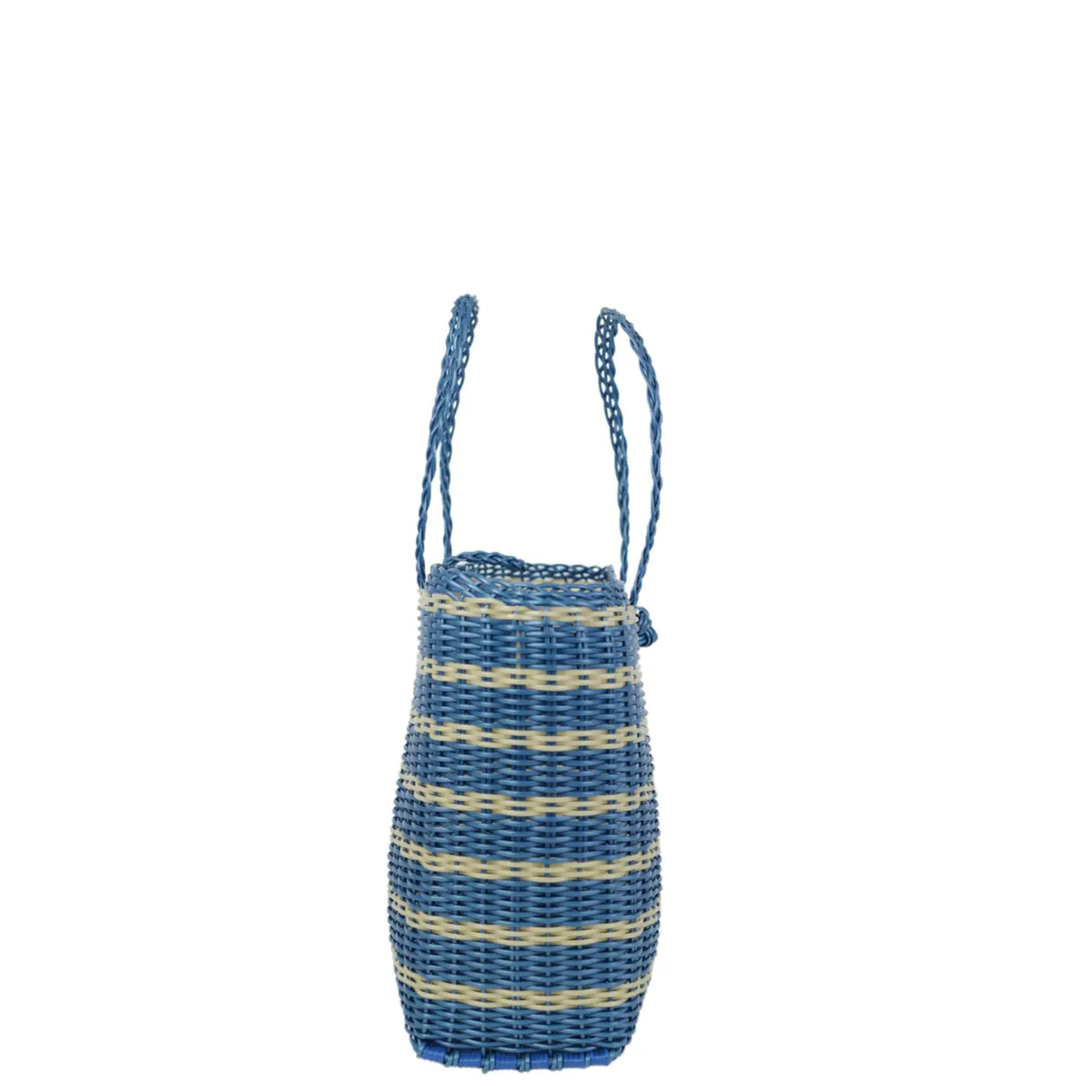 The Lilley Line Extra Small Tote - Sailor Stripe Fog Blue