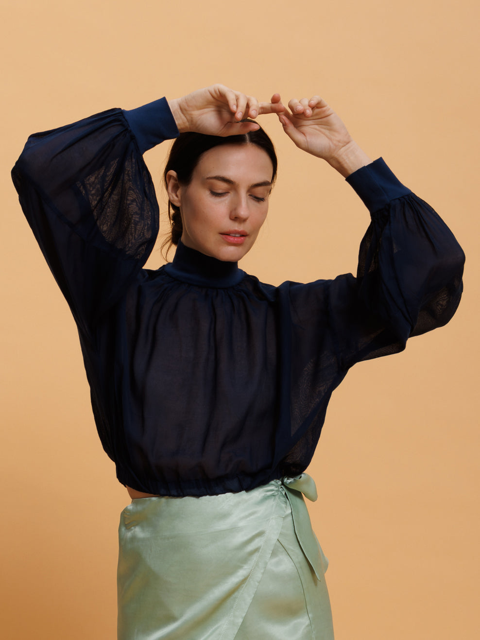 Cali Dreaming Bam Bam Top - Midnight Blue