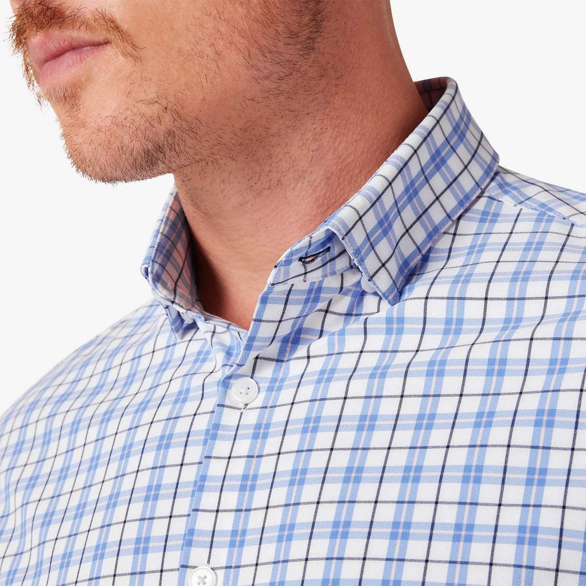 Mizzen + Main Leeward NO TUCK Dress Shirt - Carolina Watershed Plaid