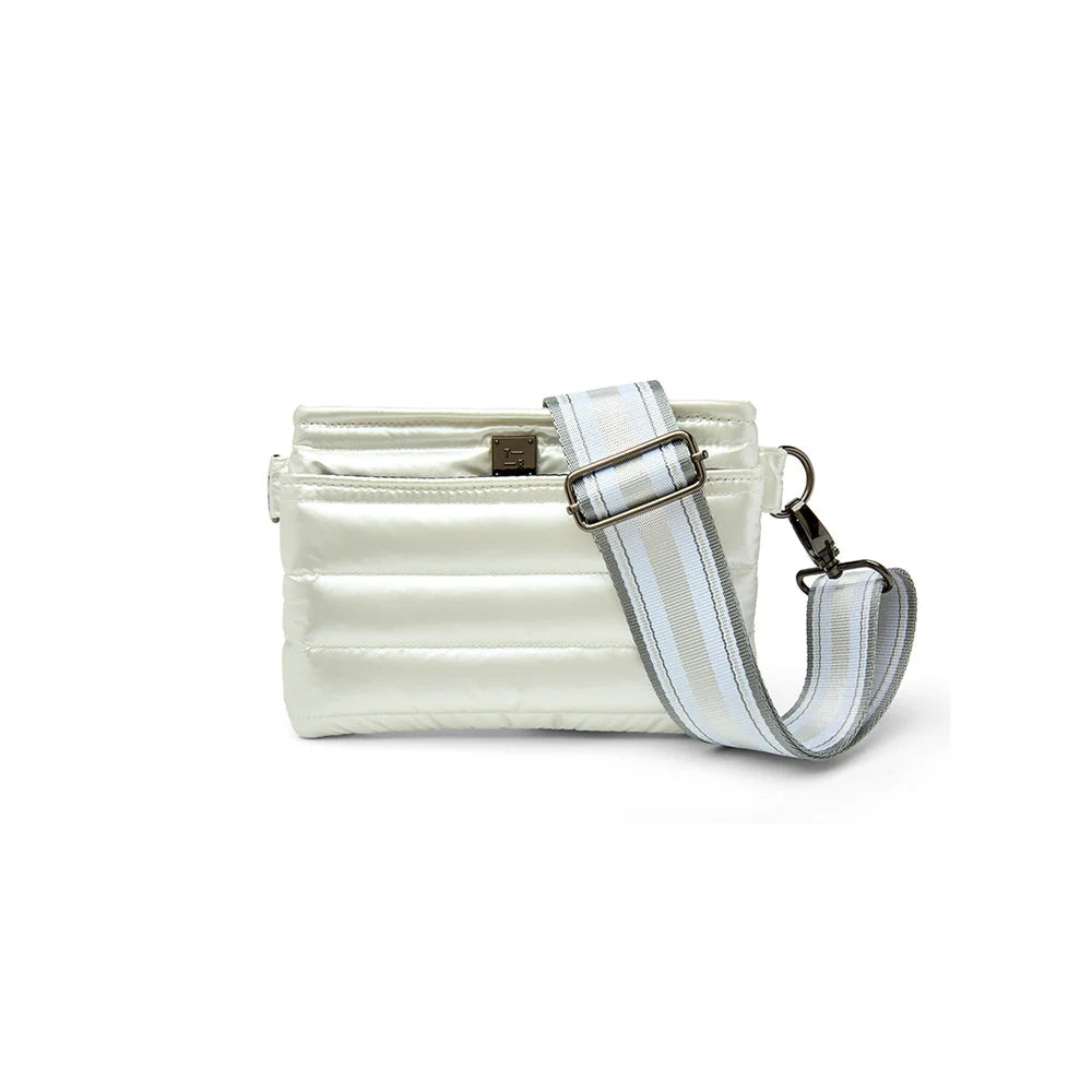 Think Royln Bum Bag / Crossbody - Pearl Vanilla
