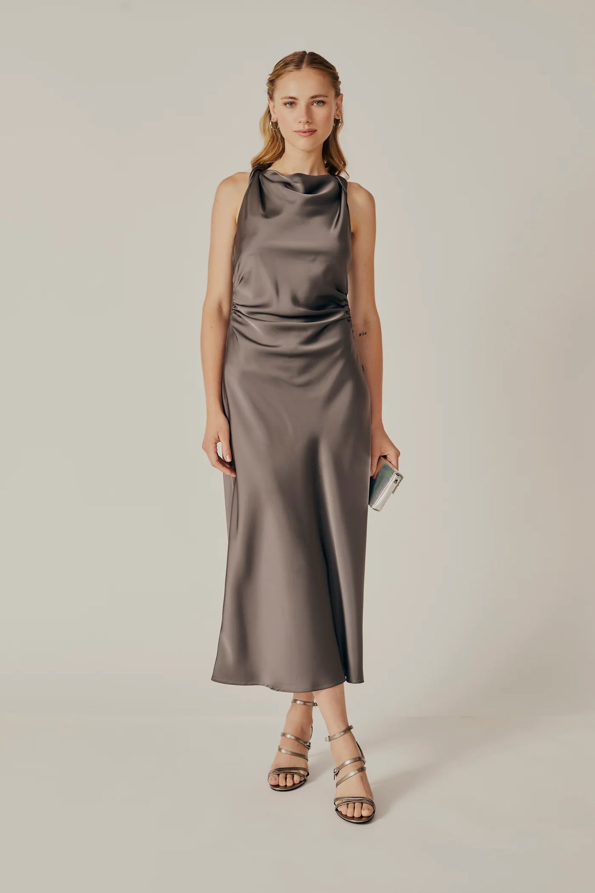 Deluc Acer Dress - Grey