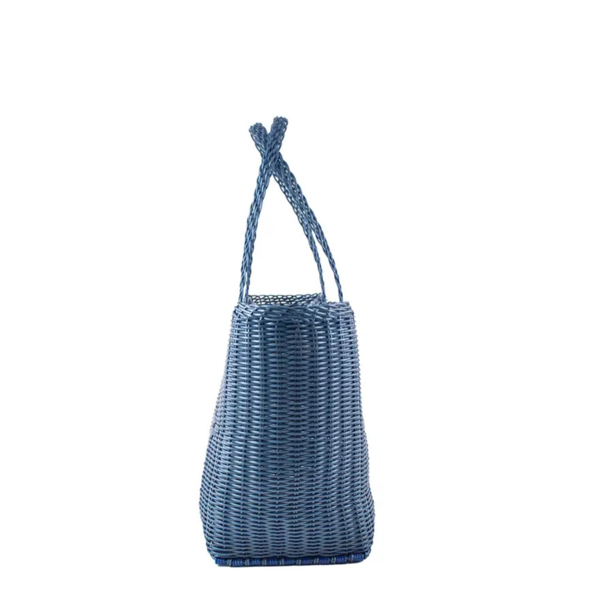 The Lilley Line Small Tote - Solid Fog Blue