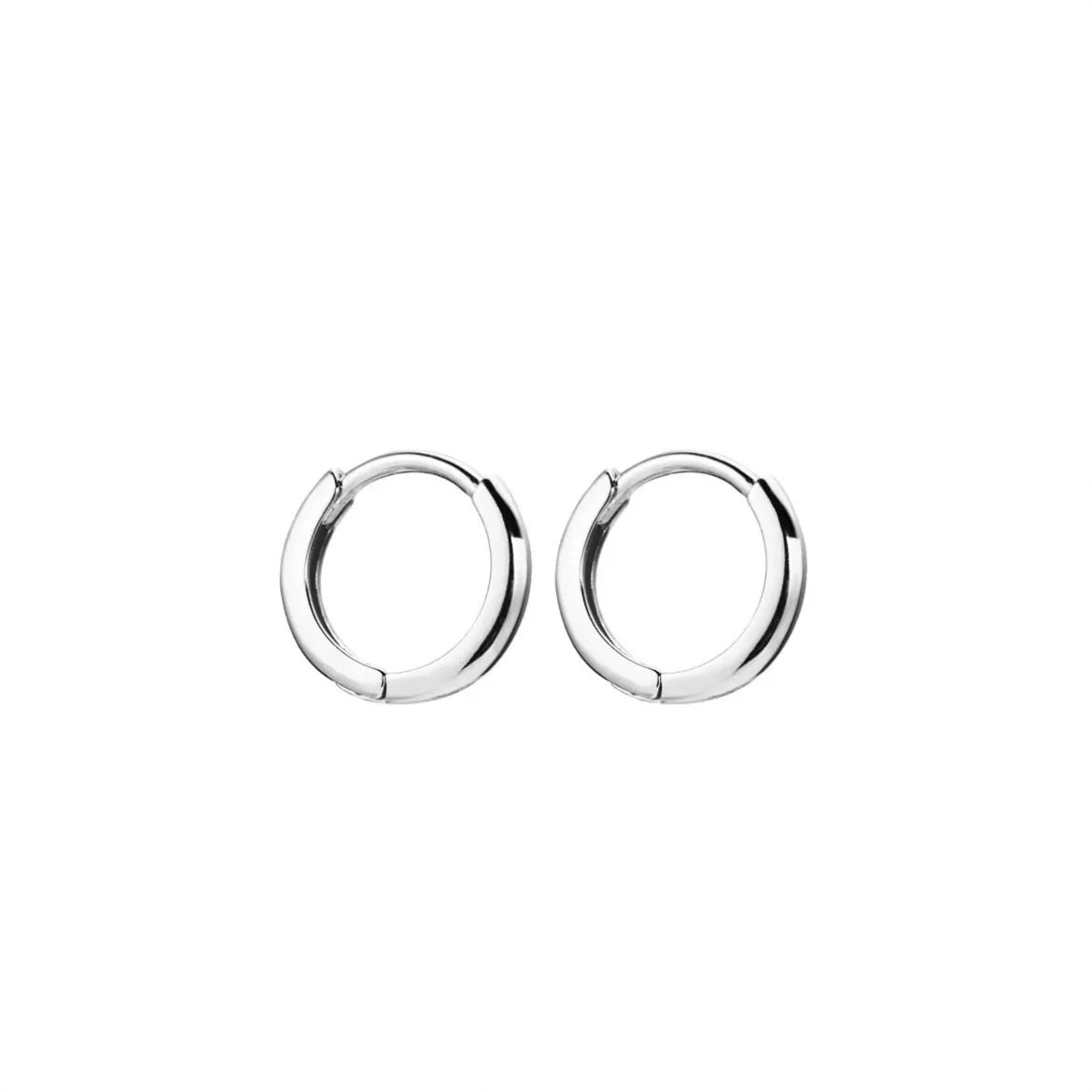 Nikki Smith Serena Classic Silver Huggies