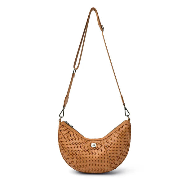 Think Royln Posh - Terracotta Perforated Leather