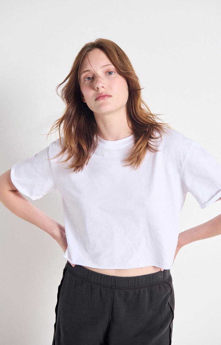 American Vintage Apoly Short-Sleeve T-Shirt - White