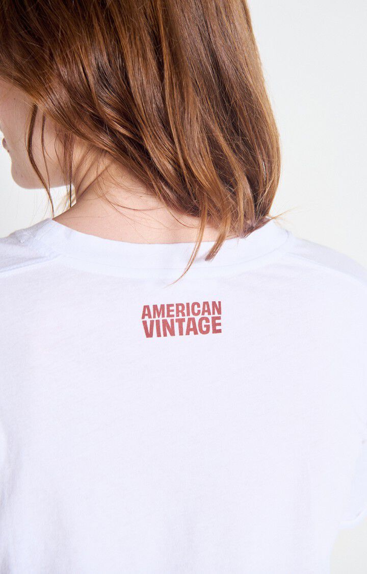 American Vintage Apoly Short-Sleeve T-Shirt - White