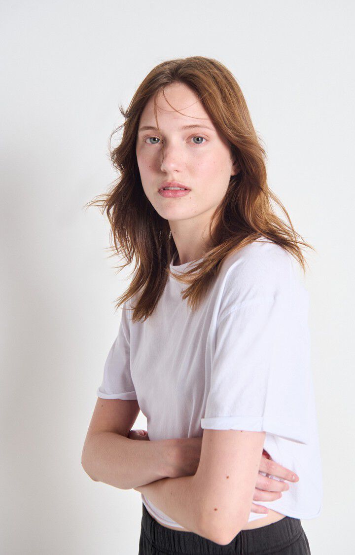 American Vintage Apoly Short-Sleeve T-Shirt - White