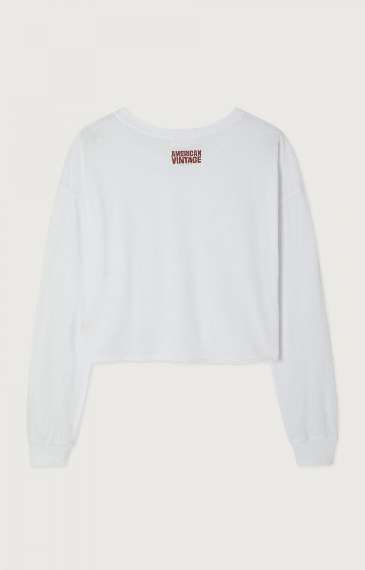 American Vintage Apoly Long-Sleeve T-Shirt - White