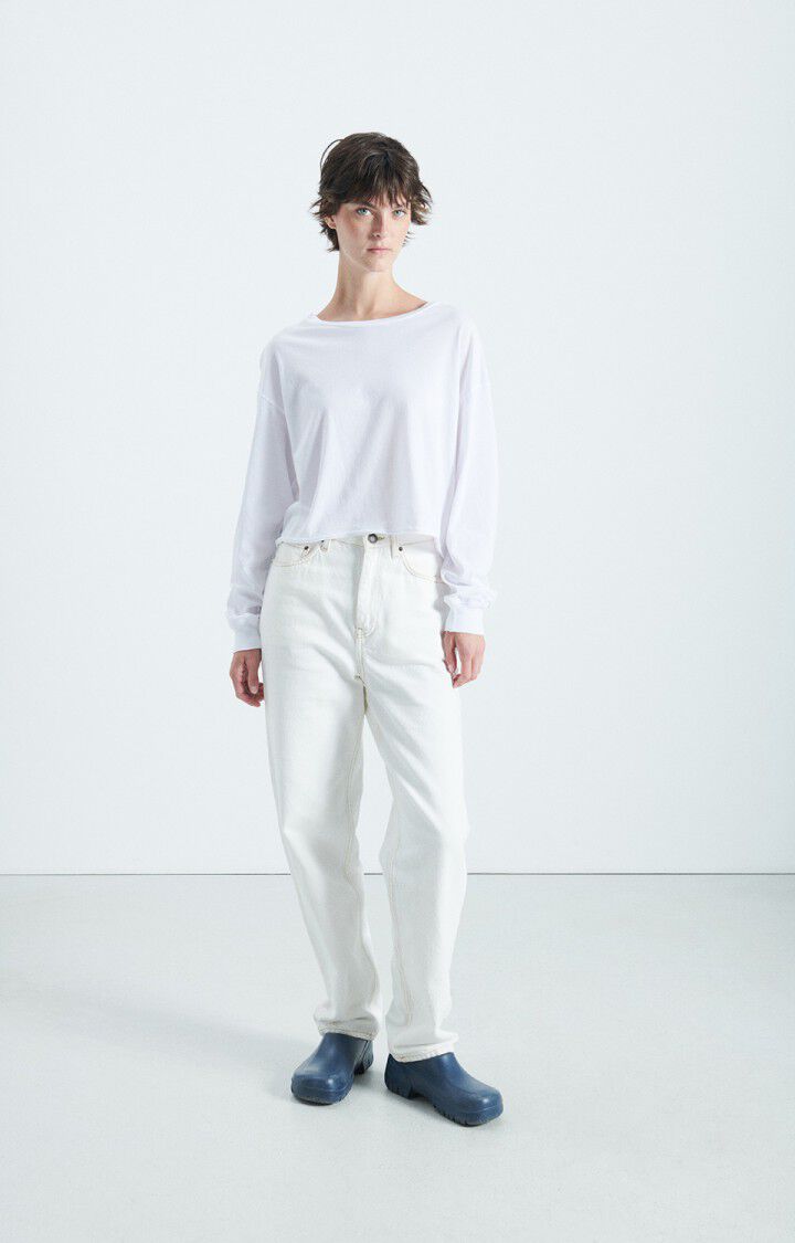 American Vintage Apoly Long-Sleeve T-Shirt - White