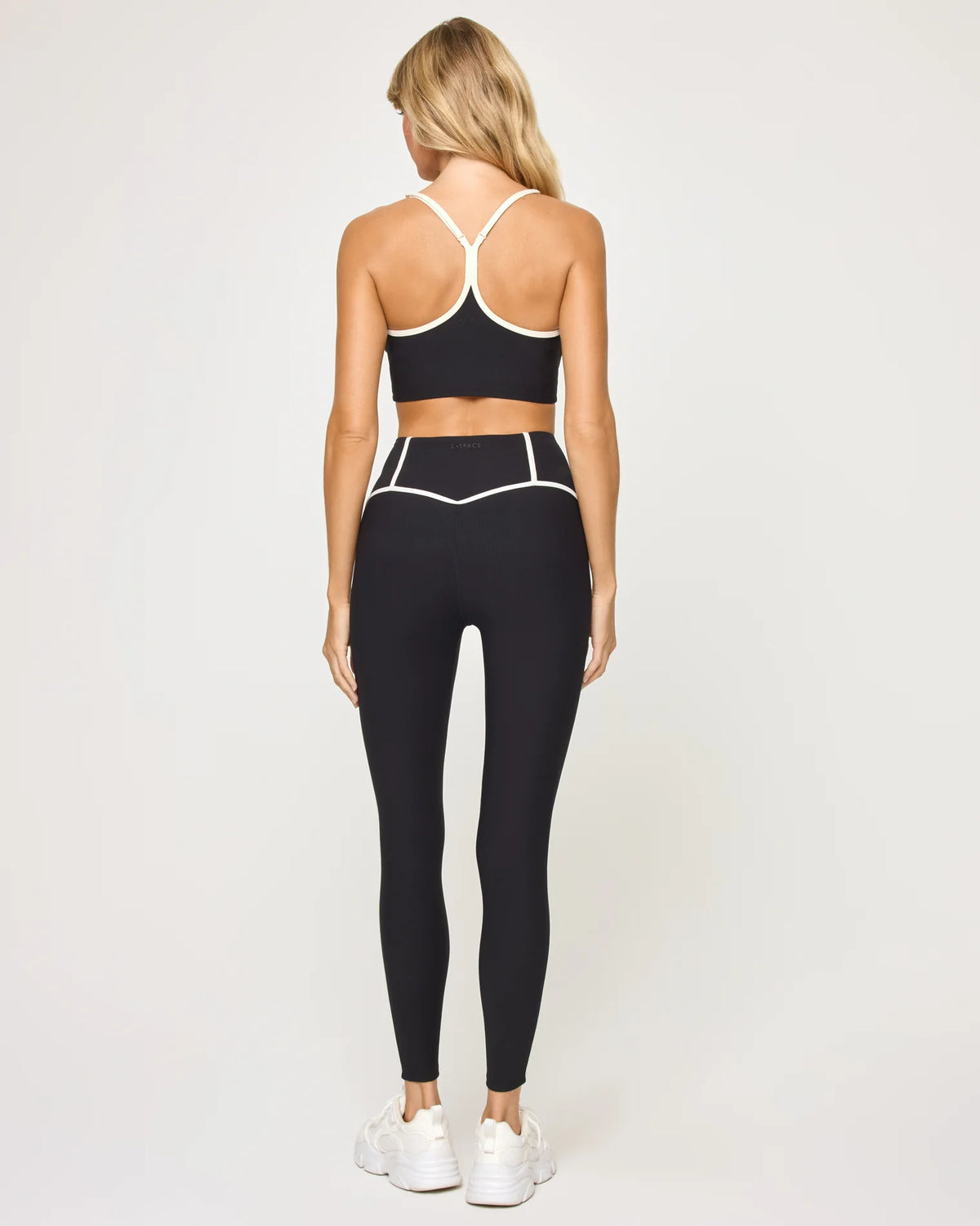 L*Space Revel Leggings - Black/Cream