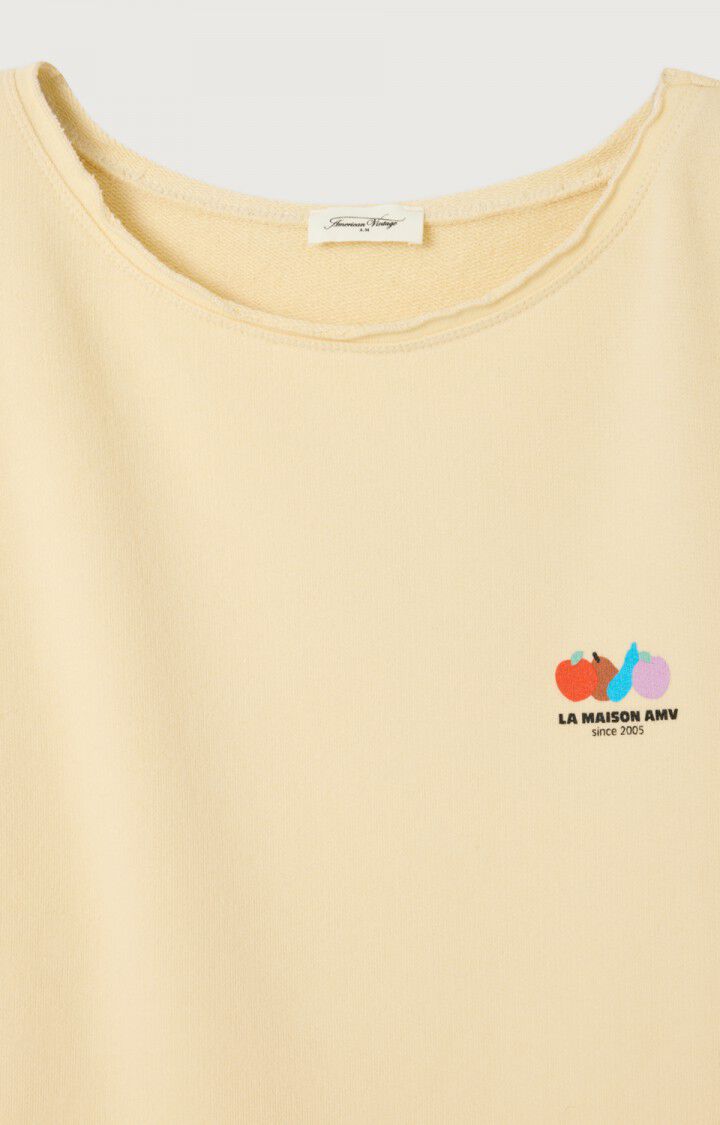 American Vintage Women's t-shirt Atubay- Ecru