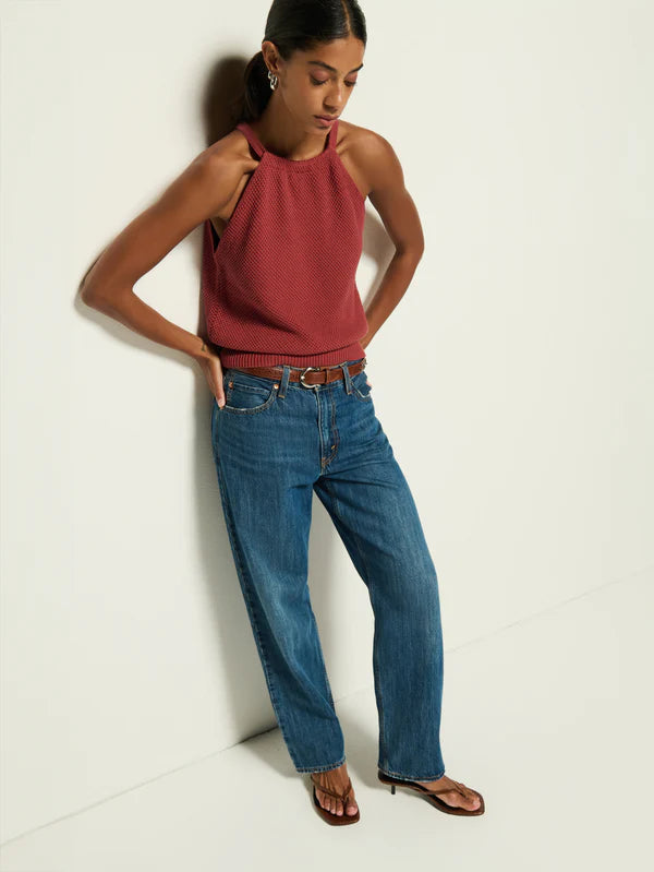 Nation Ltd Auburn Sweater Top - Marsala