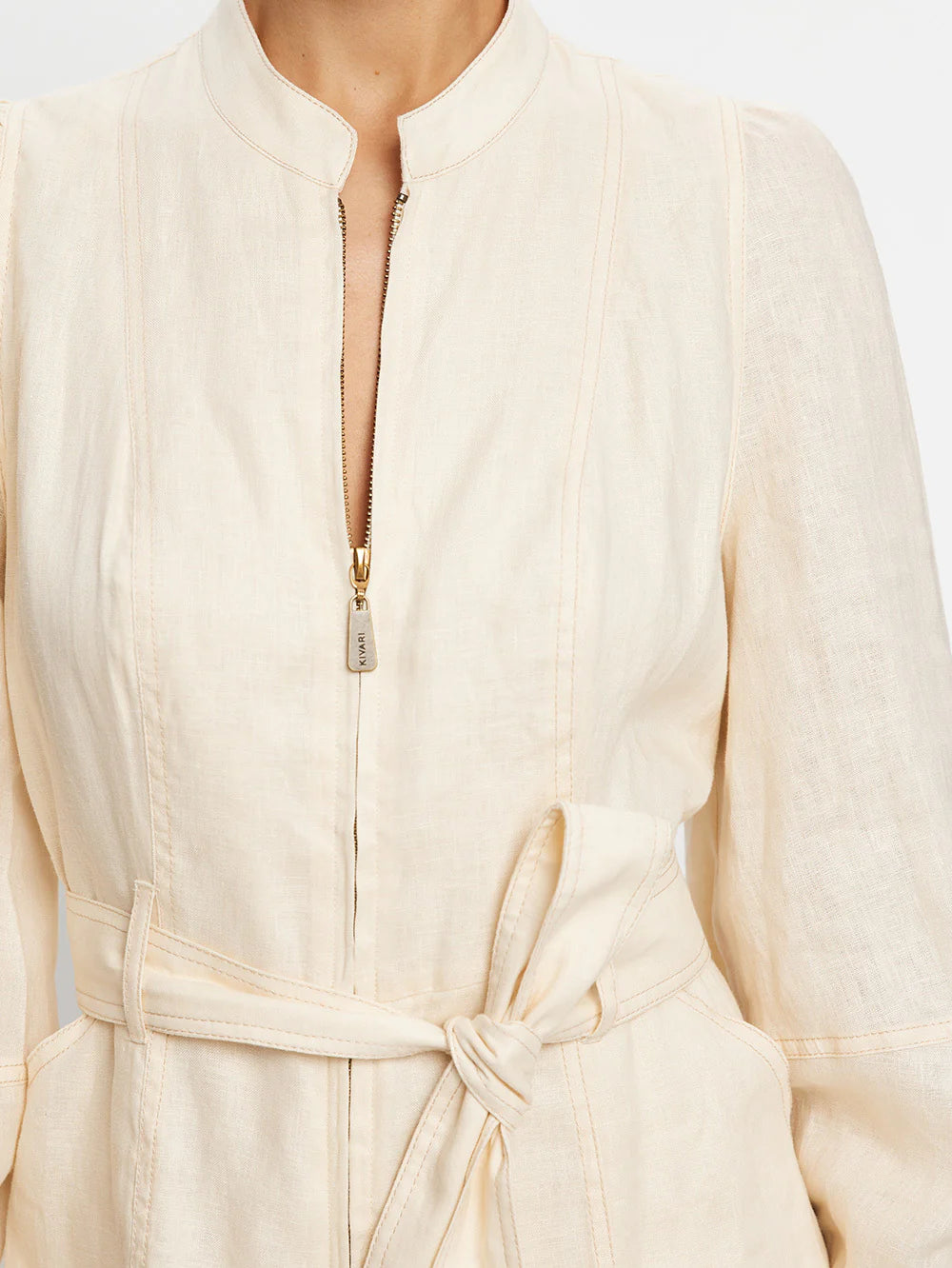 Kivari Ada Playsuit- Cream