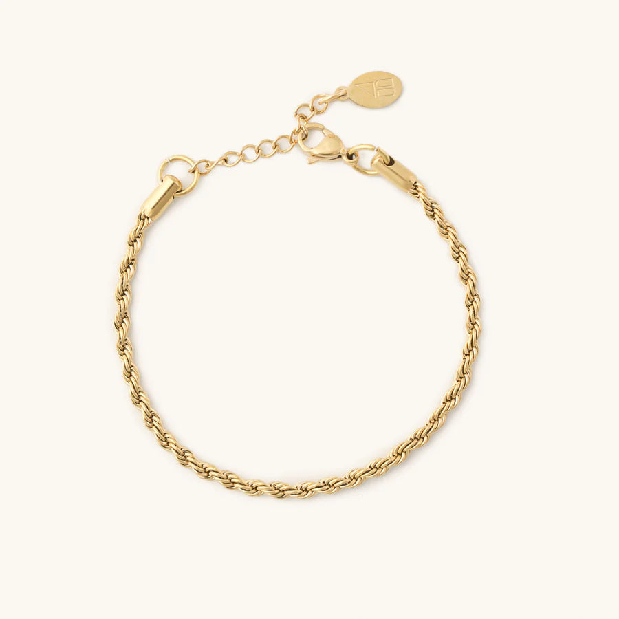 Nikki Smith Golden Rope Bracelet