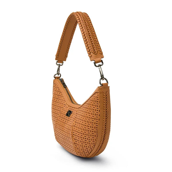 Think Royln Posh - Terracotta Perforated Leather