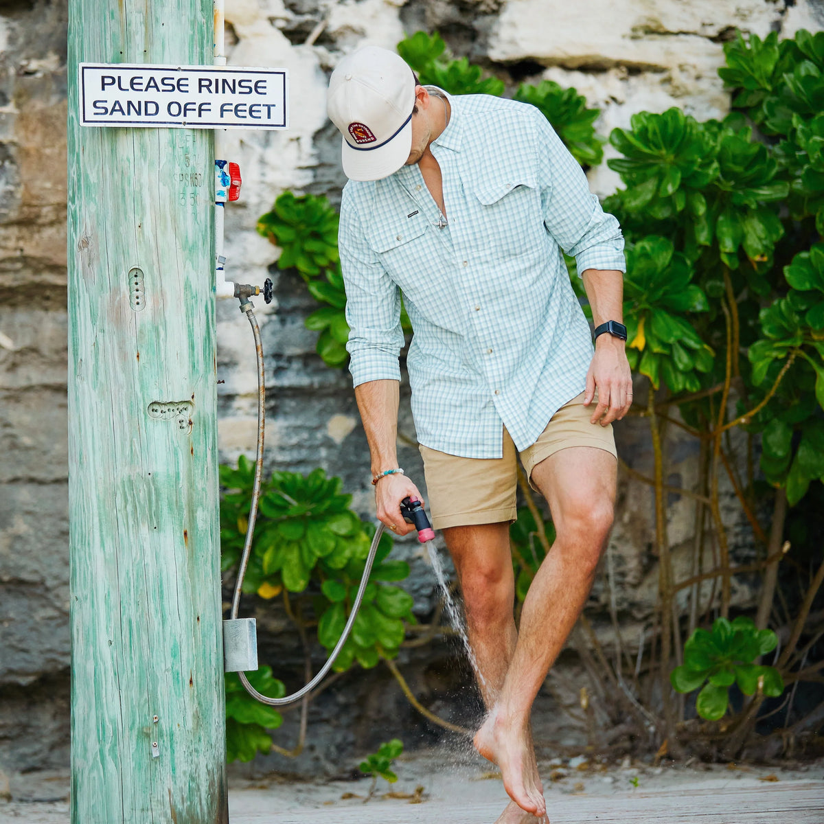 PONCHO Original Long Sleeve Shirt - The Amberjack