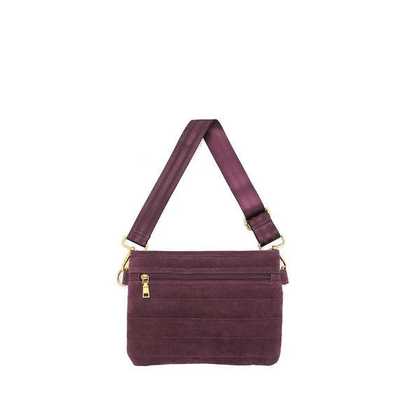 Think Royln Bum Bag 2.0 Suede- Bordeaux Suede