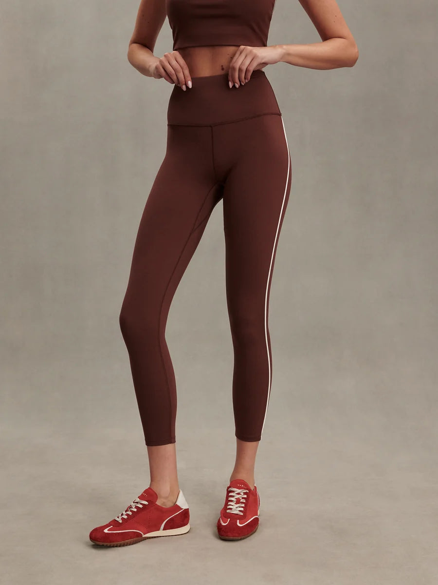 Varley FreeSoft Piped Legging- Brown Stone