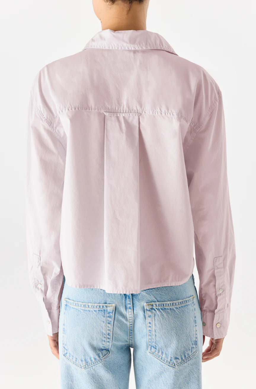 AMO Ruth Crop Shirt - Wisteria