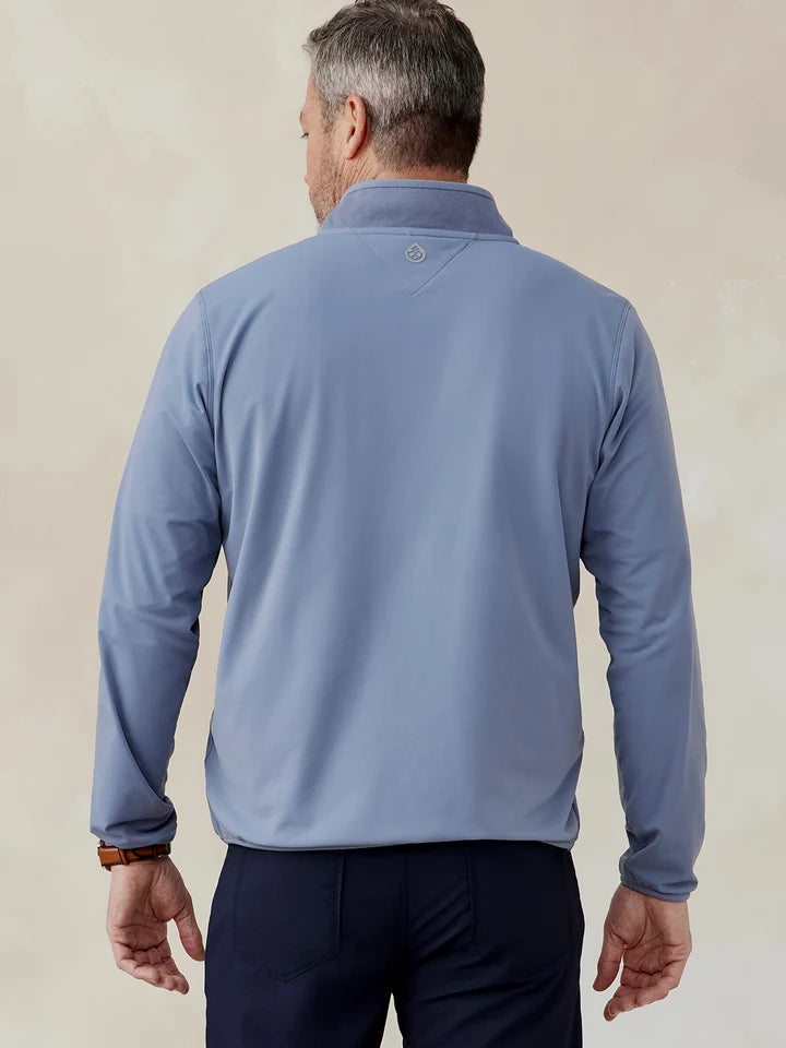 Tasc Stratford Performance Quarter Zip- Anchor