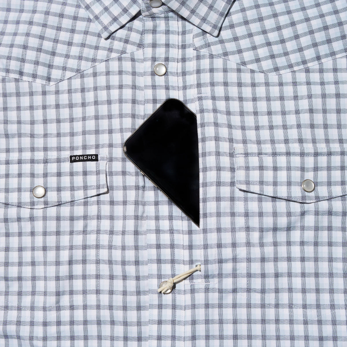 PONCHO Ultra-Lite Long Sleeve Shirt - The Blackfin