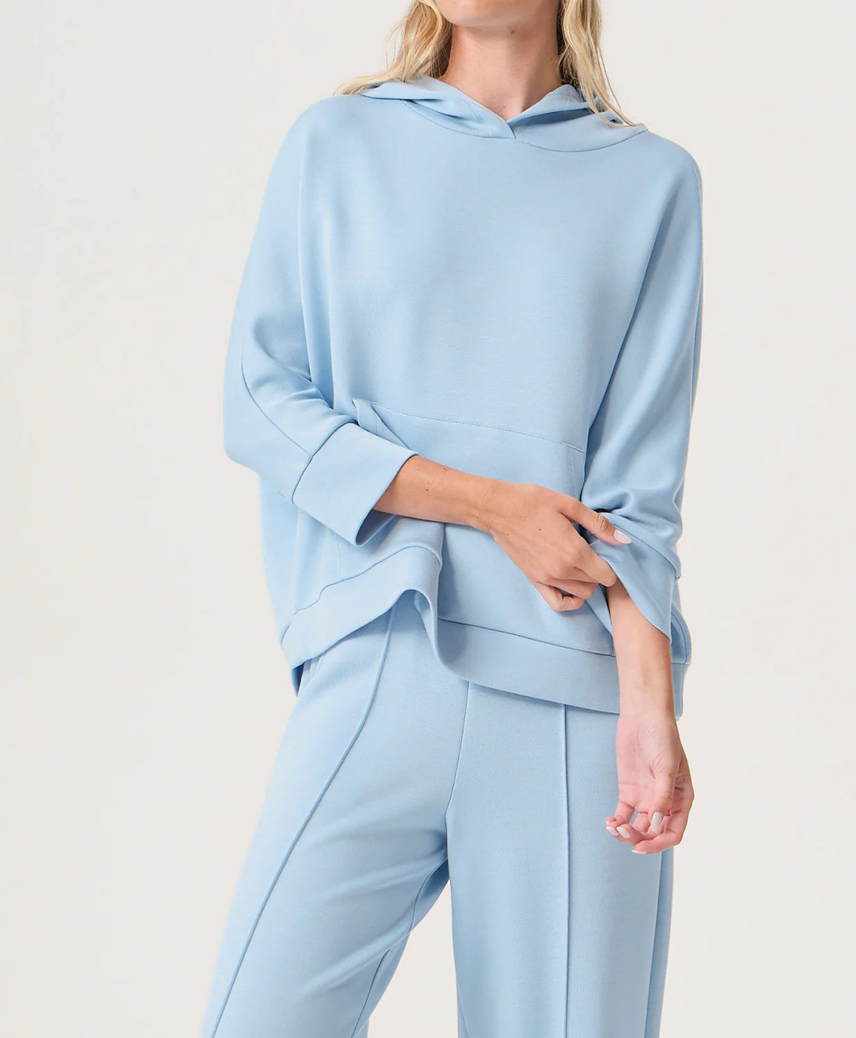 PQ Swim Travel Hoodie - Light Blueberry