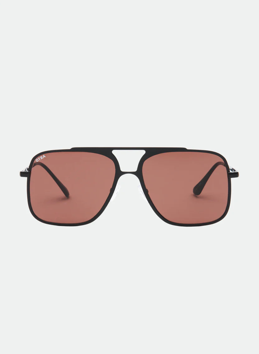 Otra Eyewear Bodie Sunglasses -Black / Smokey Brown