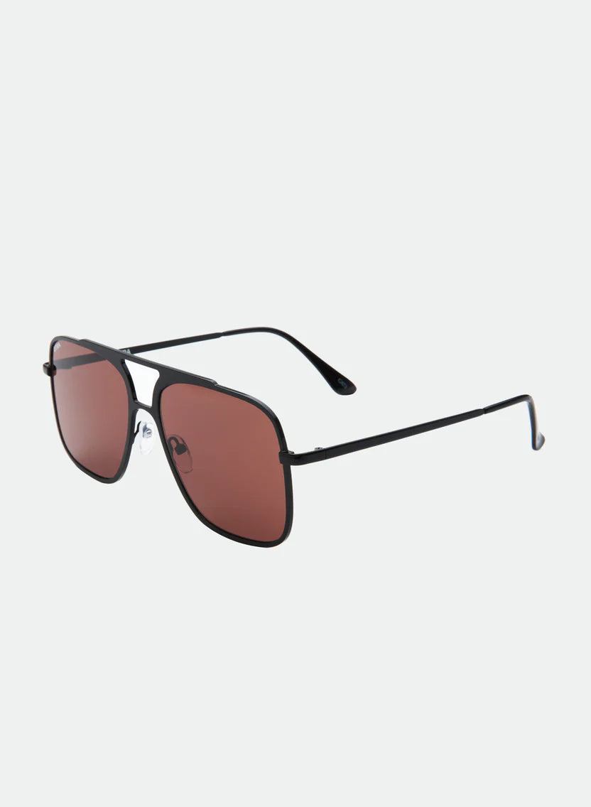 Otra Eyewear Bodie Sunglasses -Black / Smokey Brown