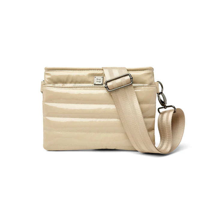 Think Royln Bum Bag 2.0 - Blonde Patent with Blonde Strap