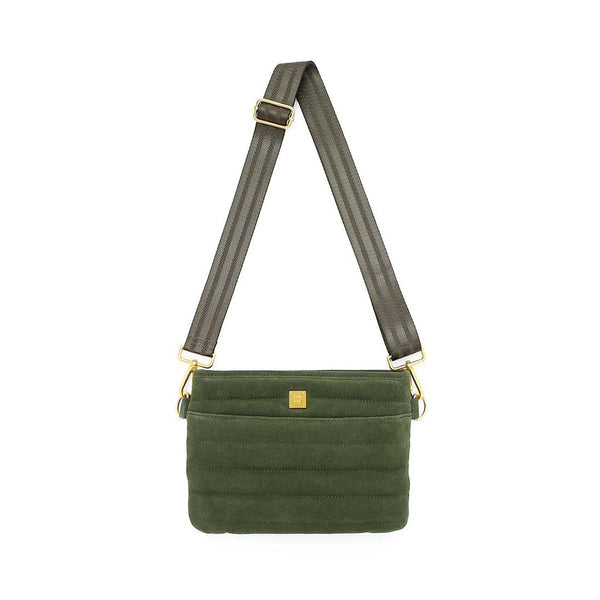 Think Royln Bum Bag 2.0 Suede- Olive Branch
