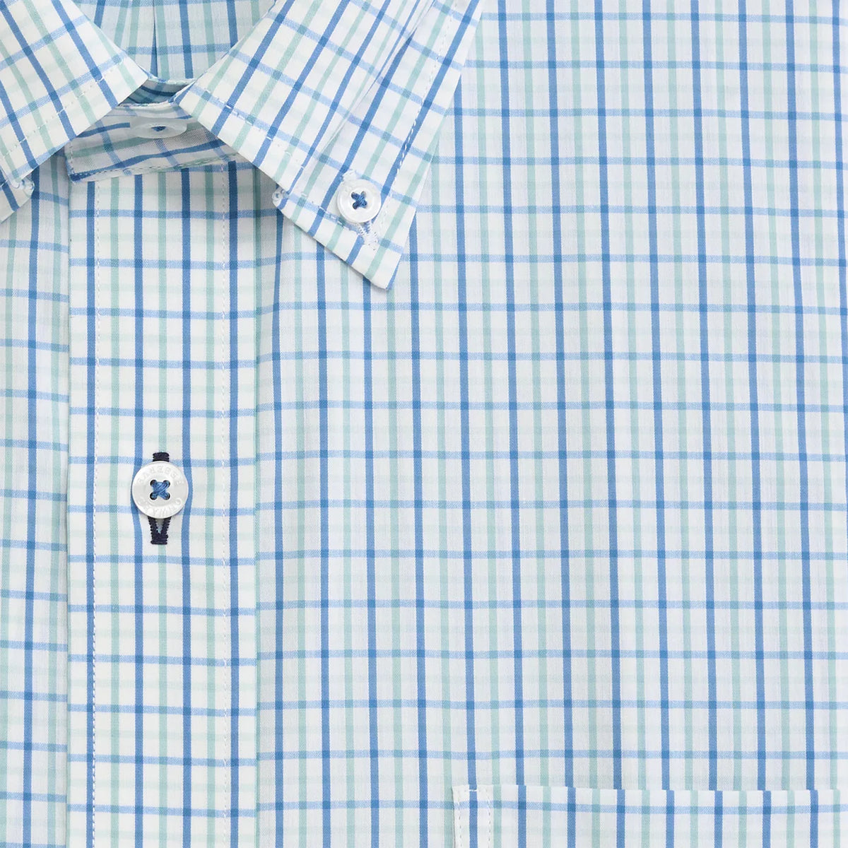 Onward Reserve Quincy Classic Fit Quad Shirt - Ensign Blue